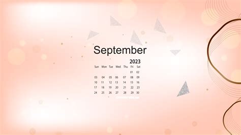 September 2023 Desktop Wallpaper Calendar - CalendarLabs