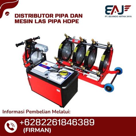 Mesin Sambung Pipa HDPE Manual 200mm 2M Mesin Murah Di Jakarta Timur