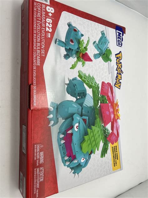 Mavin Pokemon Bulbasaur Evolution Building Set Ivysaur Venusaur Mega