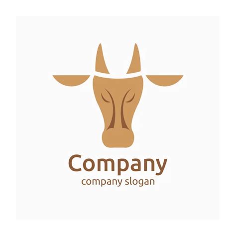 Farm Icon Cow Pig Chicken Logo Agricultural Company Green Symbol Stock