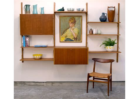 Danish Teak Wall Unit By Preben Sørensen Sold — Vintage Modern Maine