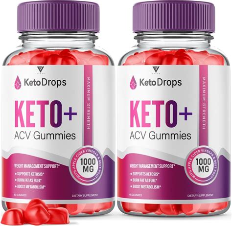 Amazon 2 Pack Keto Drops ACV Gummies Keto Drops Keto ACV