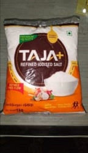 White High In Potassium Low In Sodium Natural Taja Refined Iodized