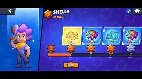 Brawl Stars Shelly Mastery Bronze Youtube