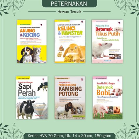 Jual Buku Peternakan Panduan Lengkap Memelihara Anjing Dan Kucing