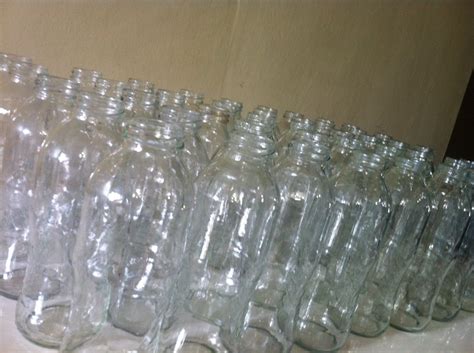 Frasco Botella De Vidrio Medio Litro Aprox500cc Sin Tapa Bs 350
