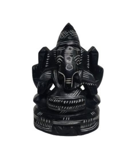 Black Ganesh Stone Statue Home Pooja At Best Price In Thiruporur Id