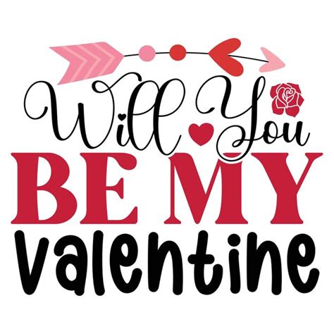 Premium Vector Will You Be My Valentine