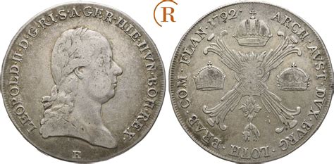 Habsburg Kronentaler G Nzburg H Franz Ii Ss Ma Shops