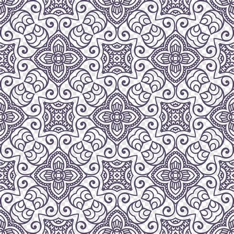 Ethnic Floral Seamless Pattern With Mandalas Png PNGWing