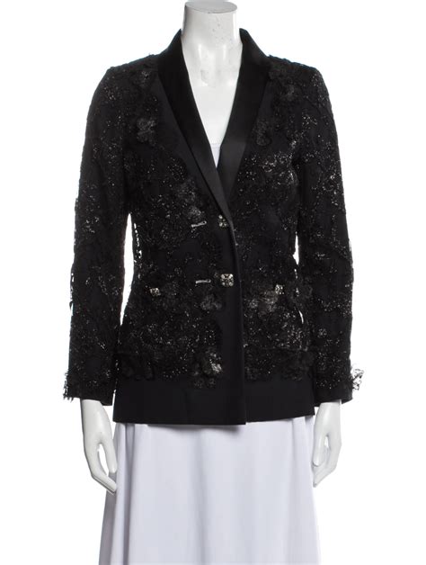 Chanel Lace Smoking Jacket UFO No More