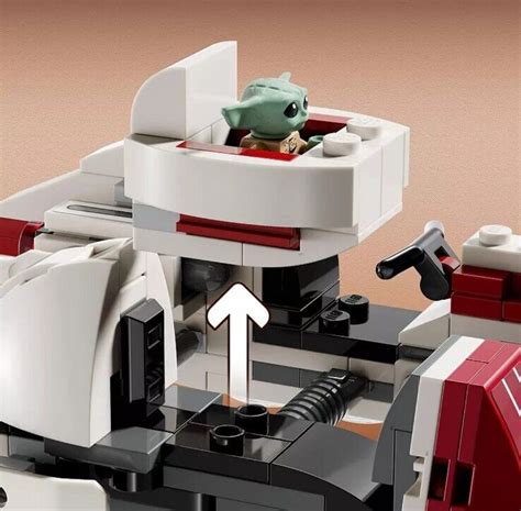 Lego Barc Speeder Escape The Mandalorian Grogu Unreleased Ebay