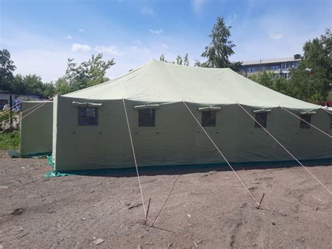 Армейские палатки от 12 до 24 человек