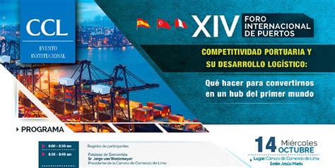 Xiv Foro Internacional De Puertos Competitividad Portuaria Y Su