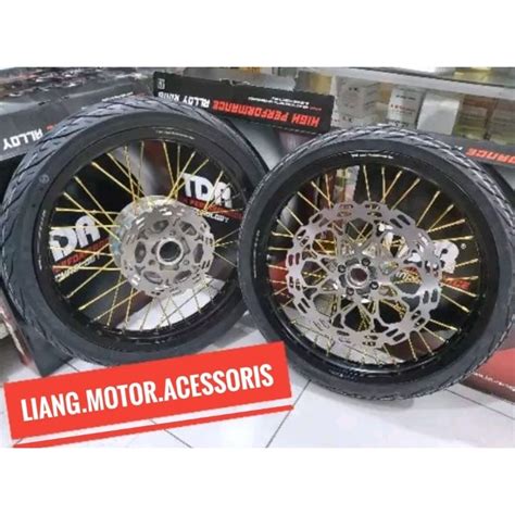 Jual Sepaket Velg Tdr Ring Tromol Set Jari Plus Ban Suzuki Gsx