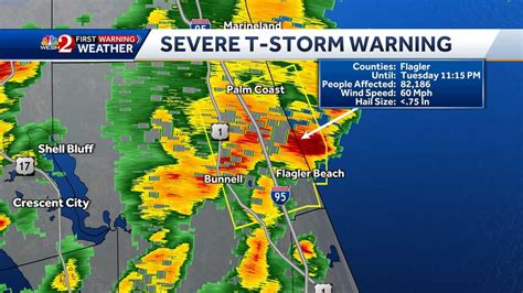 Severe Thunderstorm Warning Expires In Central Fl