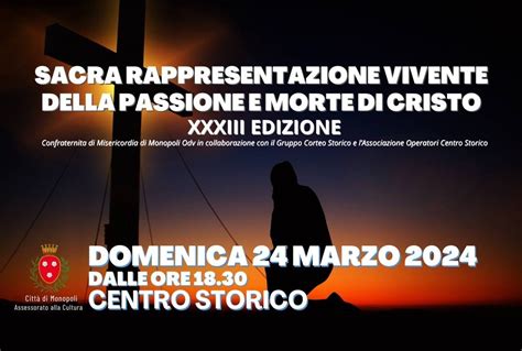 Torna La Via Crucis Per Le Vie Del Centro Storico Comunicati Stampa