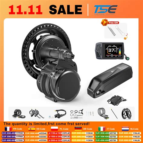 Tongsheng Tsdz B Tsdz Zestaw Ebike V V W W W Silnik