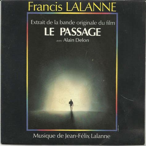 Jean Félix Lalanne Bande Originale Du Film Le Passage CD Album