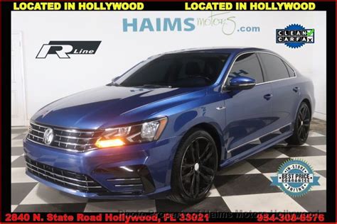 2017 Used Volkswagen Passat R Line W Comfort Pkg Automatic At Haims