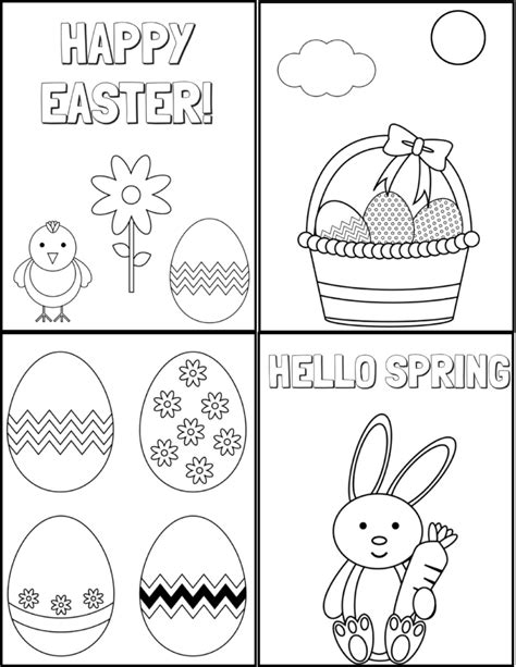 Free Printable Easter Coloring Pages Real Mom Recs