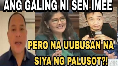 COACH OLI ANG GALING NI SEN IMEE PERO NAUUBUS NA ANG KANYANG PALUSOT