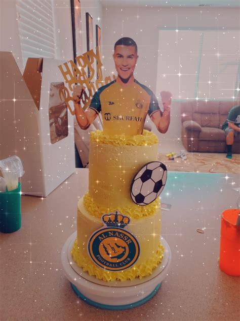 Al Nassr Cake En Fiestas Tem Ticas De F Tbol Fiesta De Hotel