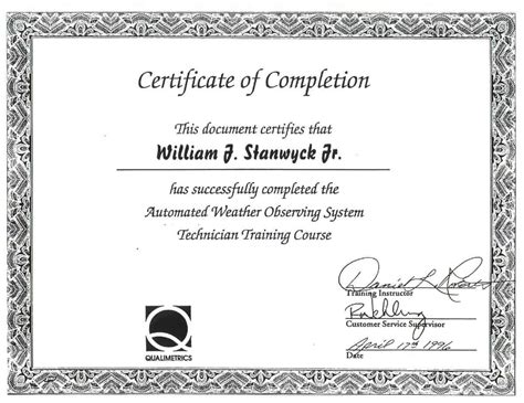 Awesome Certificate Of Completion Construction Templates Finding Your