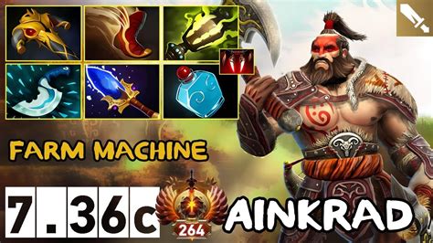 Mid Beastmaster Farm Machine Ainkrad C Immortal Dota Pro