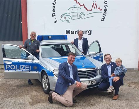 Besonderes Exponat Im Polizeioldtimer Museum Marburg Polizei