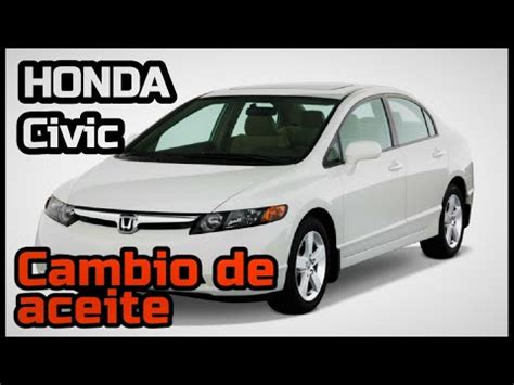 Descubre El Aceite Adecuado Para Tu Honda Civic