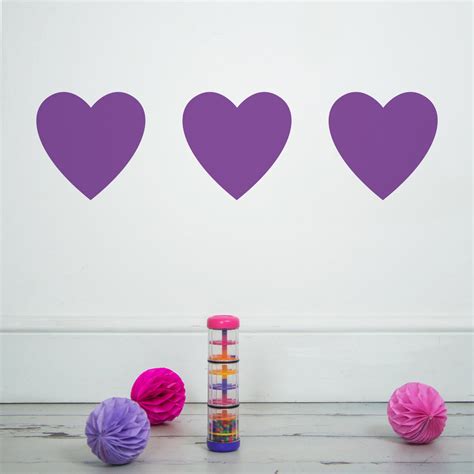 Hearts Wall Stickers – Nutmeg Studio