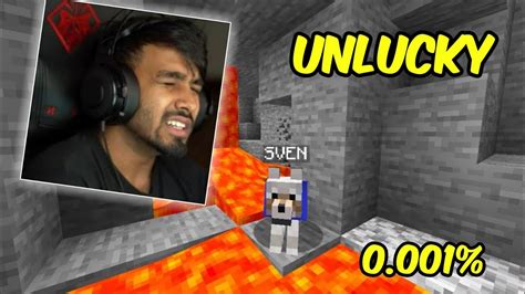 Most Unlucky Moments In Minecraft Techno Gamerz Khatarnak Ishan