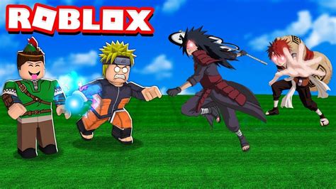 Ganhei Poderes E Lutei Com Ninjas Super Fortes No Roblox Anime