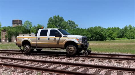 2020 05 05a Union Pacific Mow Hi Rail Pickup Youtube