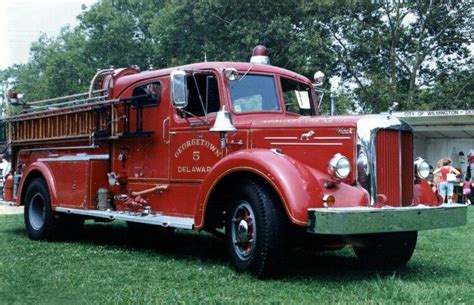 Vintage Mack Fire Engine Fire Trucks