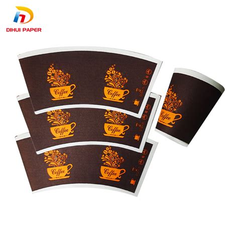 Paper Cup Fan Waterproof Pe Coated Raw Material For Paper Coffee Cup