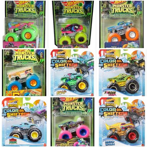 Hot Wheels Monster Truck MT Color Shifter Glow In The Dark Shopee Philippines