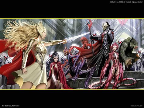 She Ra Vs Hordak By Batwolverine On Deviantart