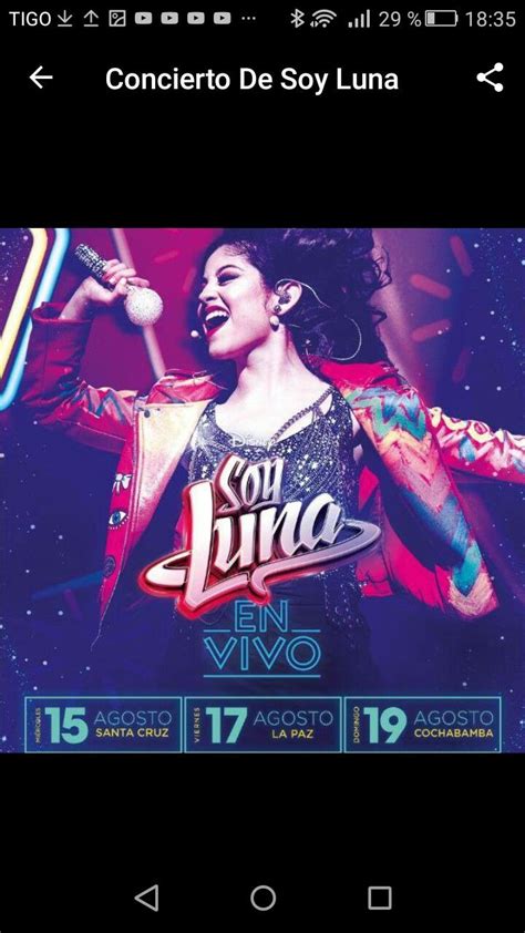 Concierto De Soy Luna En Bolivia Pandora Screenshot Pandora