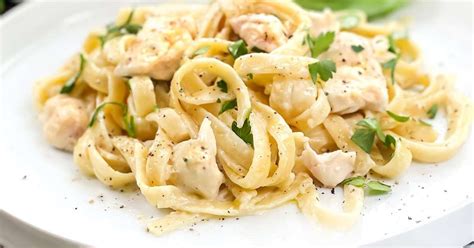 No Boil Chicken Fettuccini Alfredo Recipe Samsung Food