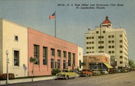 U S Post Office And Governors Club Hotel Fort Lauderdale Fl