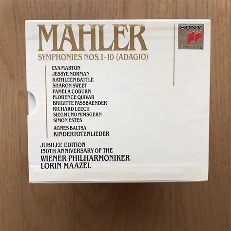 Lorin Maazel Wph Mahler Symphonies No Not Sacd Used Ebay