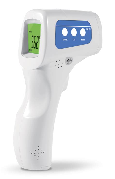 Jxb 178 Non Contact Forehead Infrared Thermometer Model 15007 Deltatrak