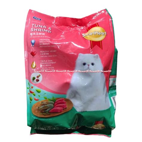 Jual Smartheart Tuna Shrimp Gr Makan Kucing Catfood Smart Heart