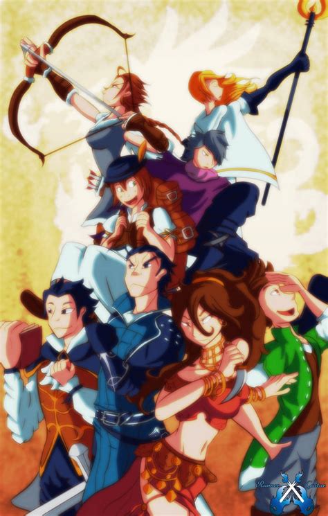Eight Stories (Octopath traveler Fan art) by RunnerGuitar on DeviantArt