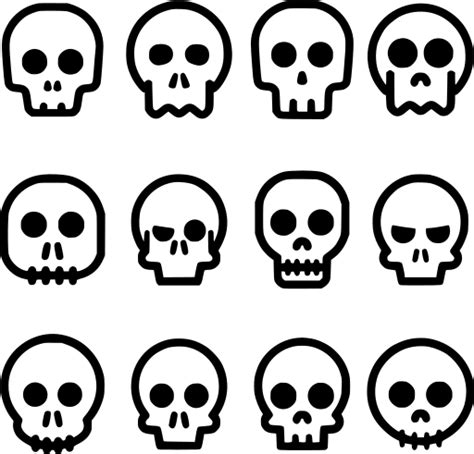 Svg Skeleton Halloween Horror Skull Free Svg Image And Icon Svg Silh