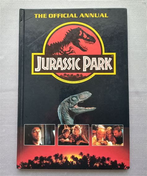 Винтаж альбом книга фильм Jurassic Park Парк юрского периода 1992г: 500 ...