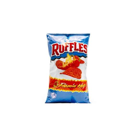 Ruffles Flaminhot Flavoured Potato Chips Grandiose Ae