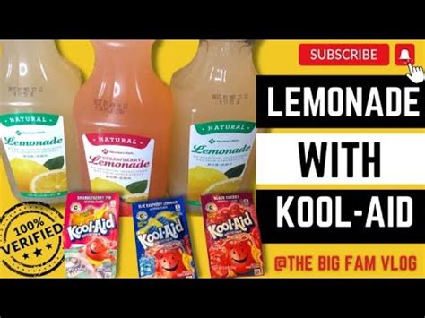 Simply Lemonade W KOOL AID Challenge TBF Review Time YouTube